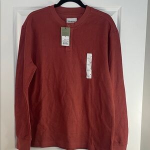 Goodfellow & Co Men's Long Sleeve Brick Tee